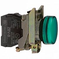 Лампа сигнальная Harmony, 22мм² 24В, AC/DC | код. XB4BVB3EX | Schneider Electric